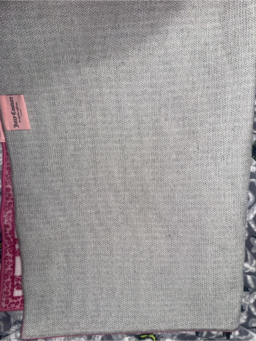 Juicy Couture Pink & White Leopard Accent Mat